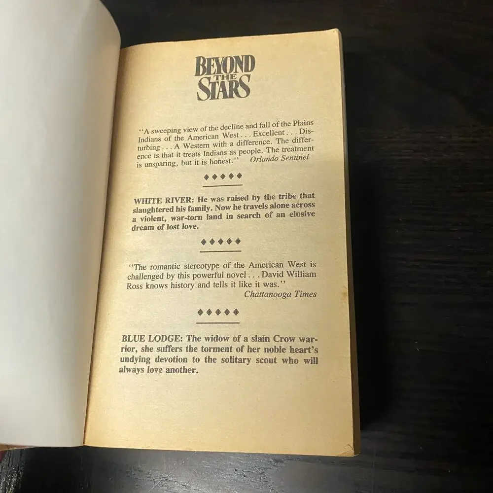 Beyond the Stars - paperback, 9780380714711, David William Ross